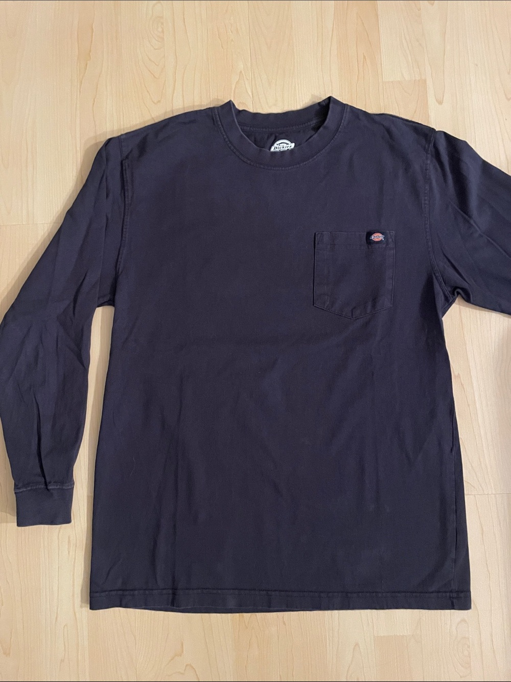 Dickies Long Sleeve Pocket Tee - Dark Navy